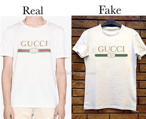 gucci clothing real or fake|are Gucci shirts real.